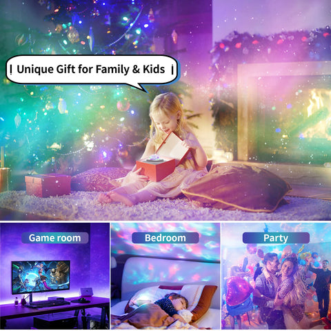 easeking Remote control enables easy brightness and color changes from seating