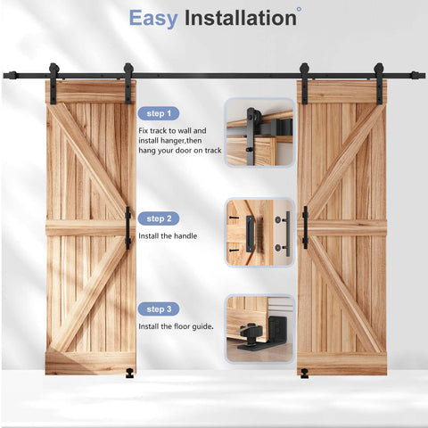 EaseLife 12-inch handle set for easy door operation.