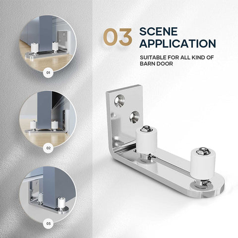EaseLife ball bearings adjustable stay roller enables quiet, reliable movement