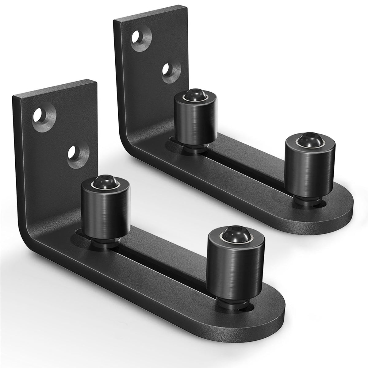 EaseLife barn door floor guide with wall-mount setup for a clean, stable installation.