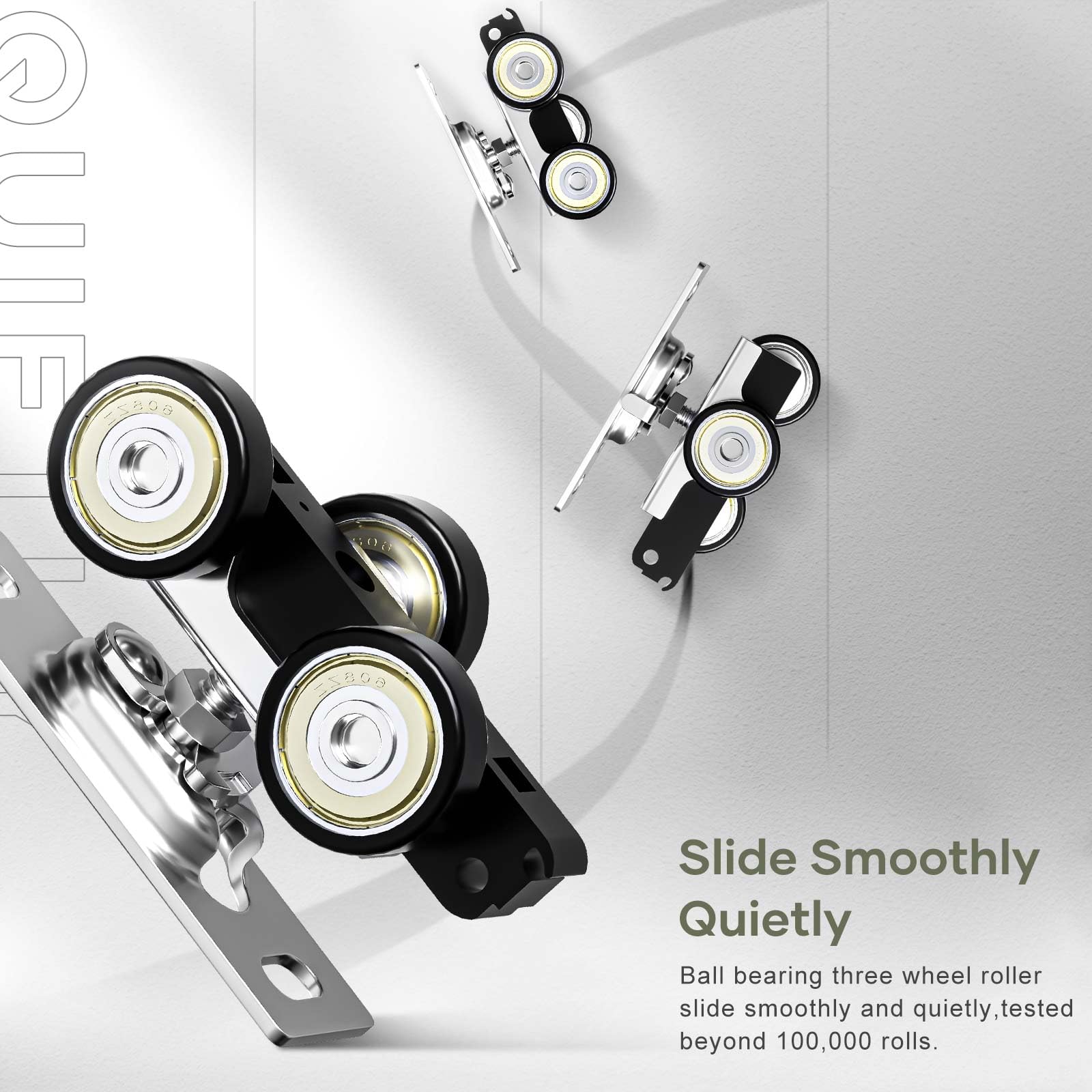 EaseLife finger pulls enable easy access for double doors.