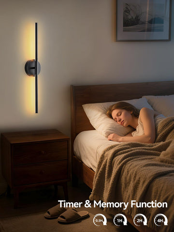 Easesonic sconce offers three color temperatures from warm to cool