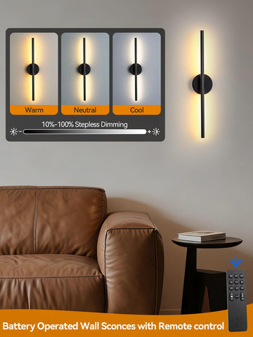 Easesonic sconce featuring 350-degree rotation for versatile lighting