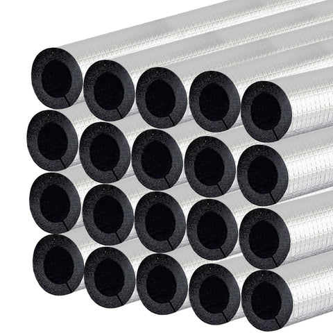 EaseThrift foam pipe insulation kit for 16in tubes protects pipes and reduces heat loss.