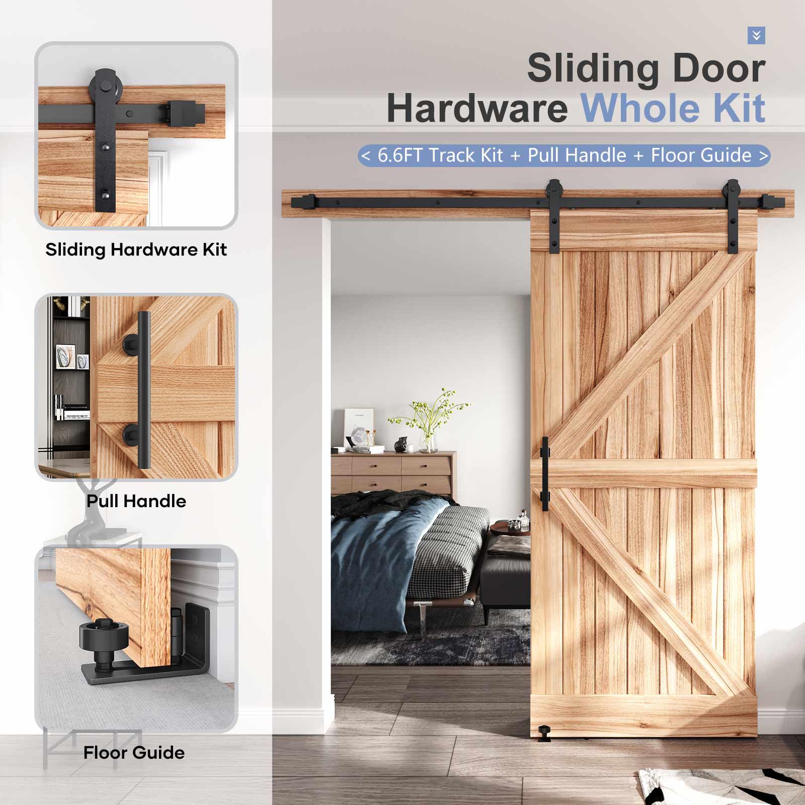 EaseLife 12 inch handle set highlighting ergonomic grip for easy door access