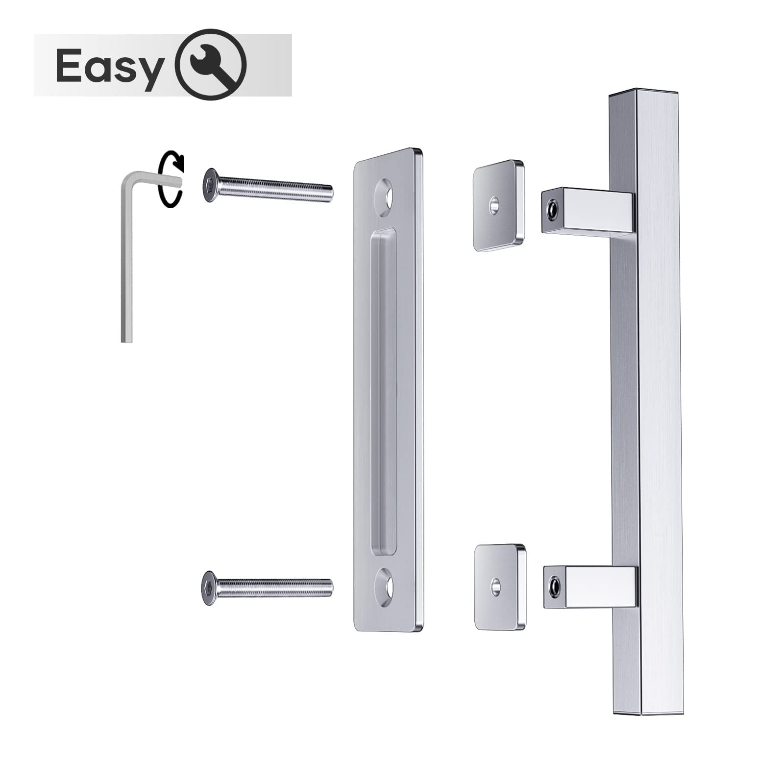 EaseLife easy-install kit simplifies mounting on doors 1 to 1-3/4 inches.
