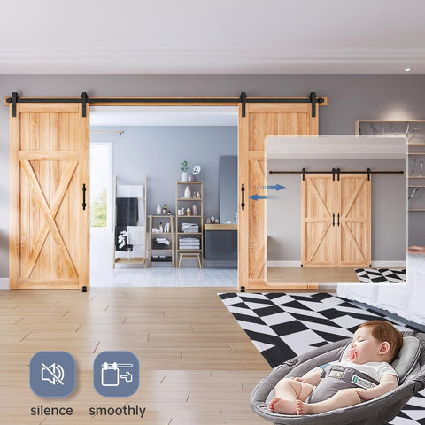 EaseLife floor guide protects floors and keeps doors aligned.