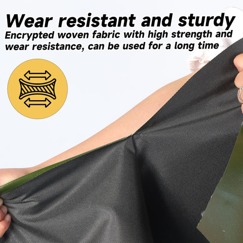 Eastarp corrosion-resistant aluminum grommets enable secure attachment.