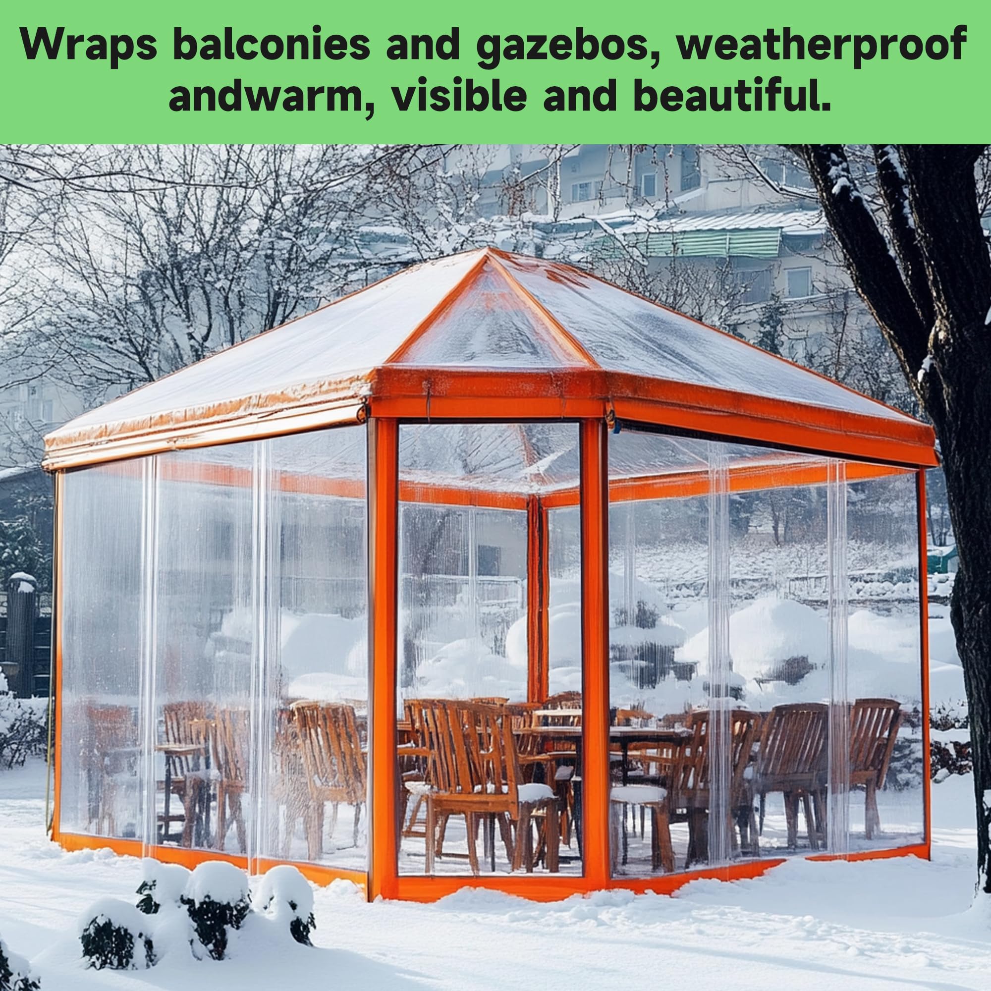 EASTARP rustproof-grommets enable quick, secure setup under windy conditions.