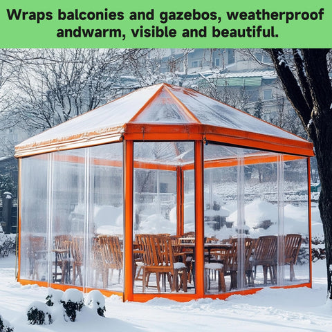 EASTARP transparent greenhouse cover protecting plants while letting light through