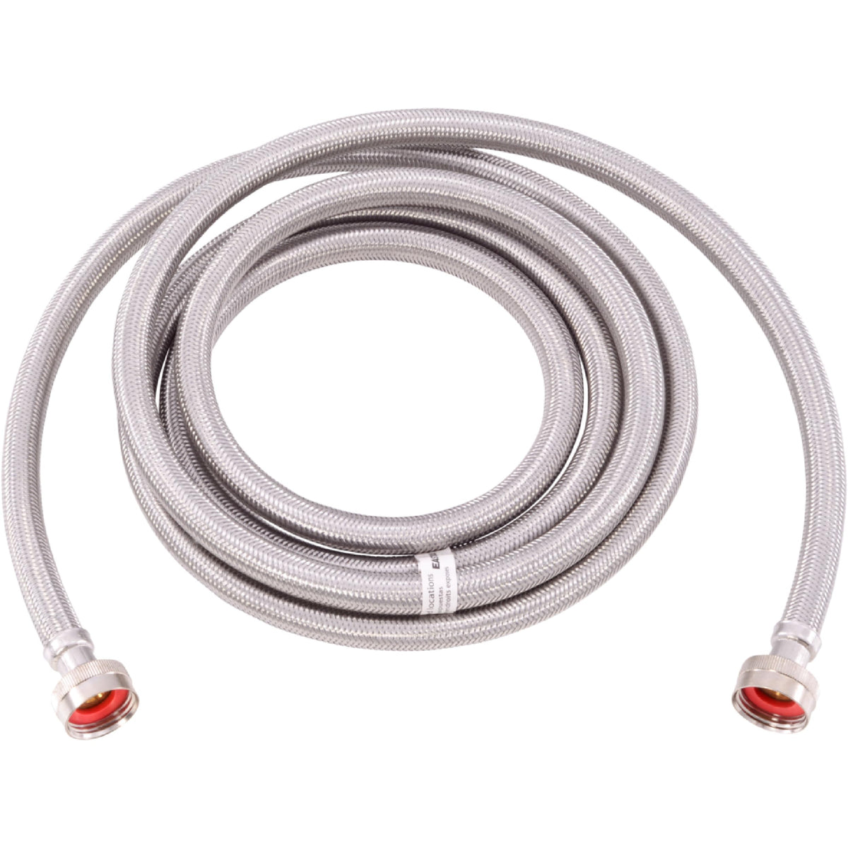 Eastman 10 ft washing machine hose connector with 3/4 in FHT ends for secure hookups