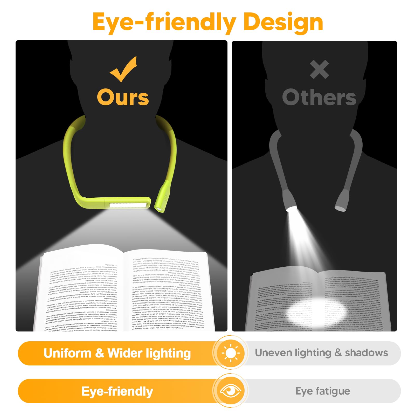 EastPin neck light crafting detail offers soft, precise light for knitting or embroidery tasks