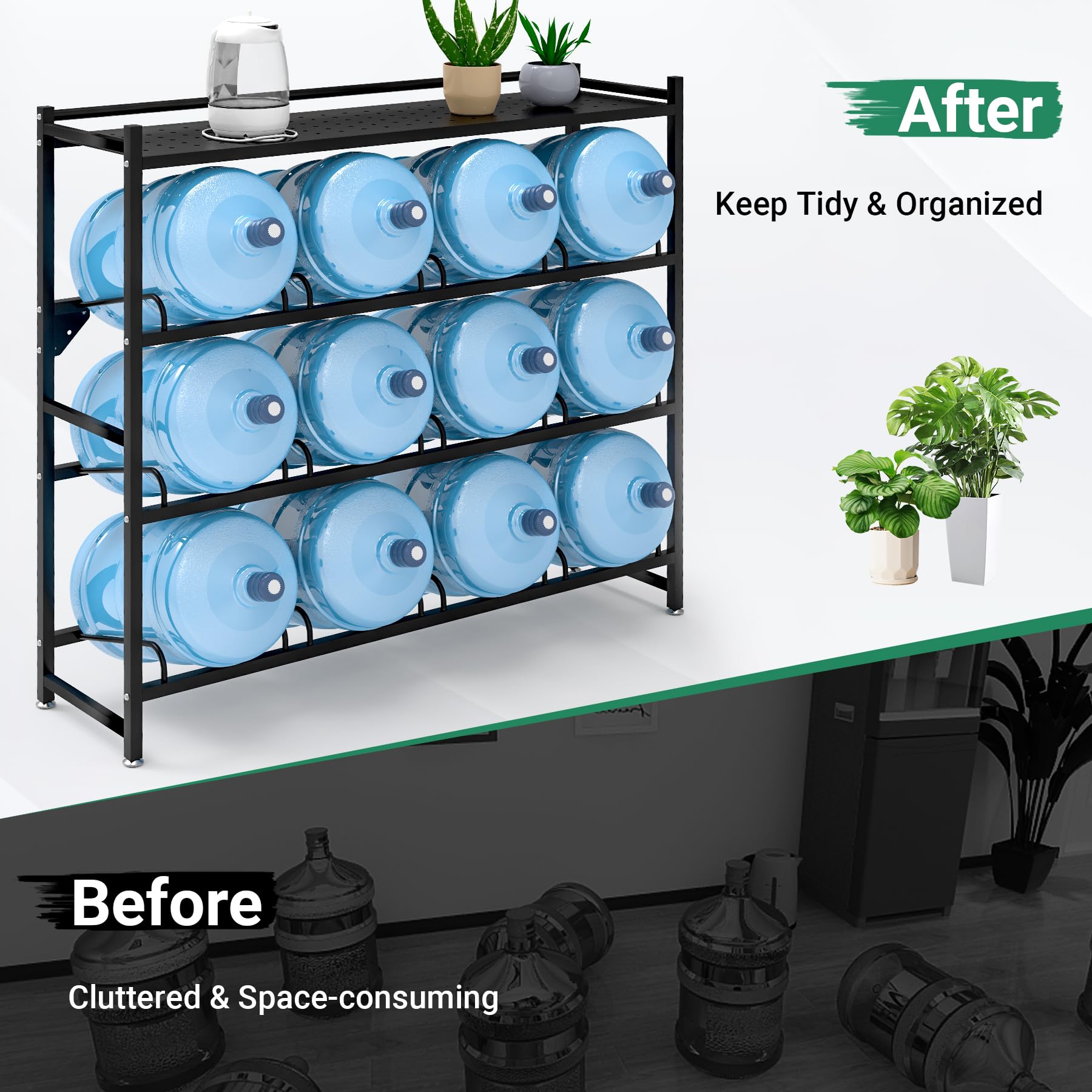 Eastrexon safety fence and tilt design prevent items from falling