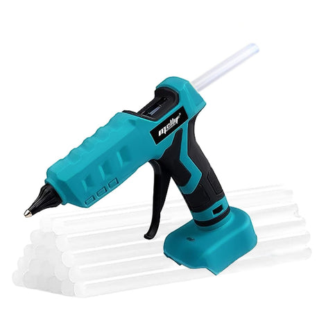 Eastyle 100W cordless glue gun battery compatibility enables flexible crafting anywhere