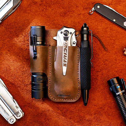 EASYANT EDC sheath dimensions explained with compact footprint
