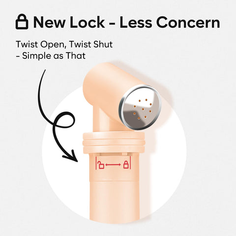 Easy@Home handheld spray head enables precise cleansing on the go