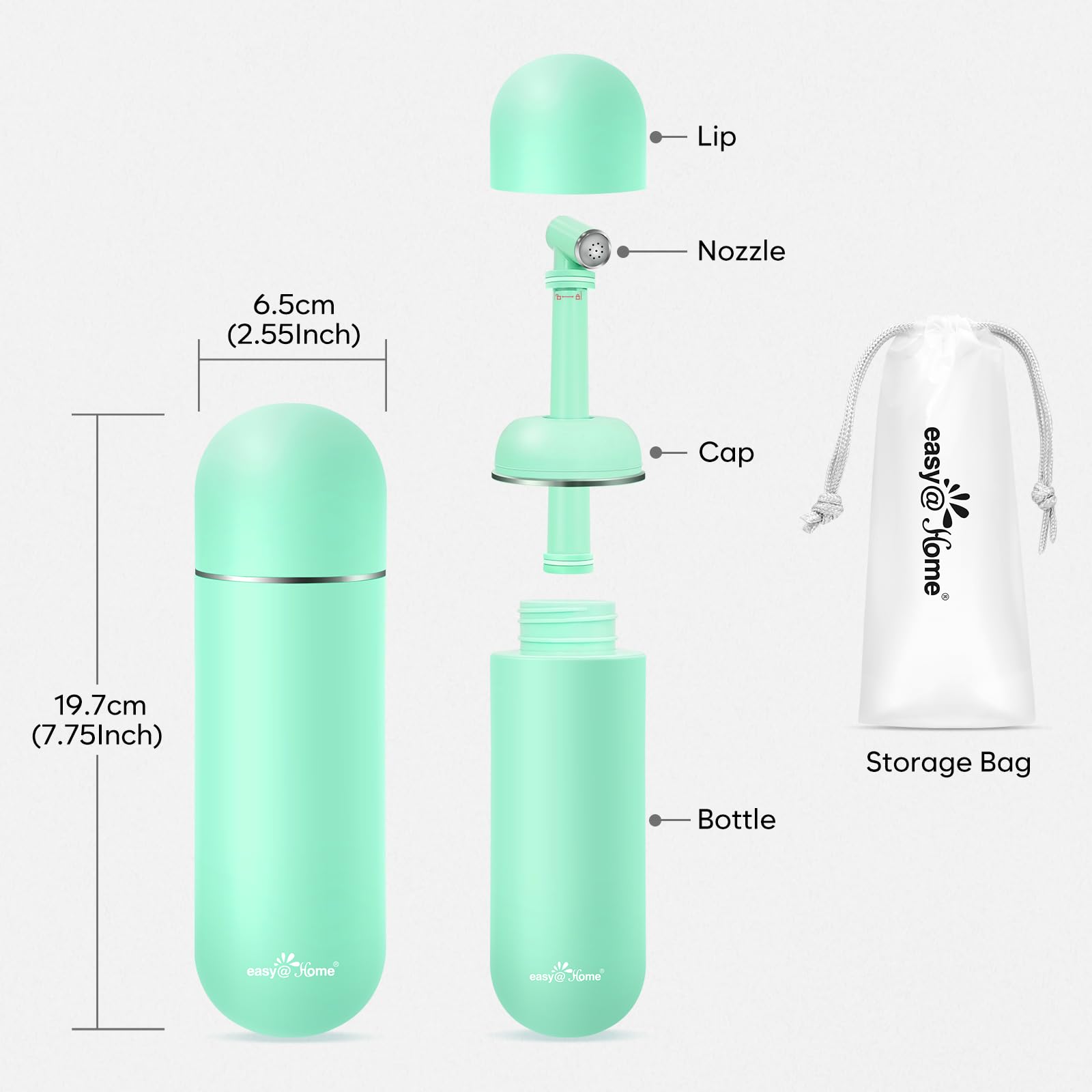 Eco-friendly reusable bottle from Easy@Home supports reducing waste.
