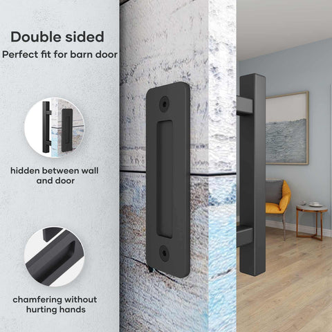 EaseLife double-sided pull handle provides convenient access from both sides.