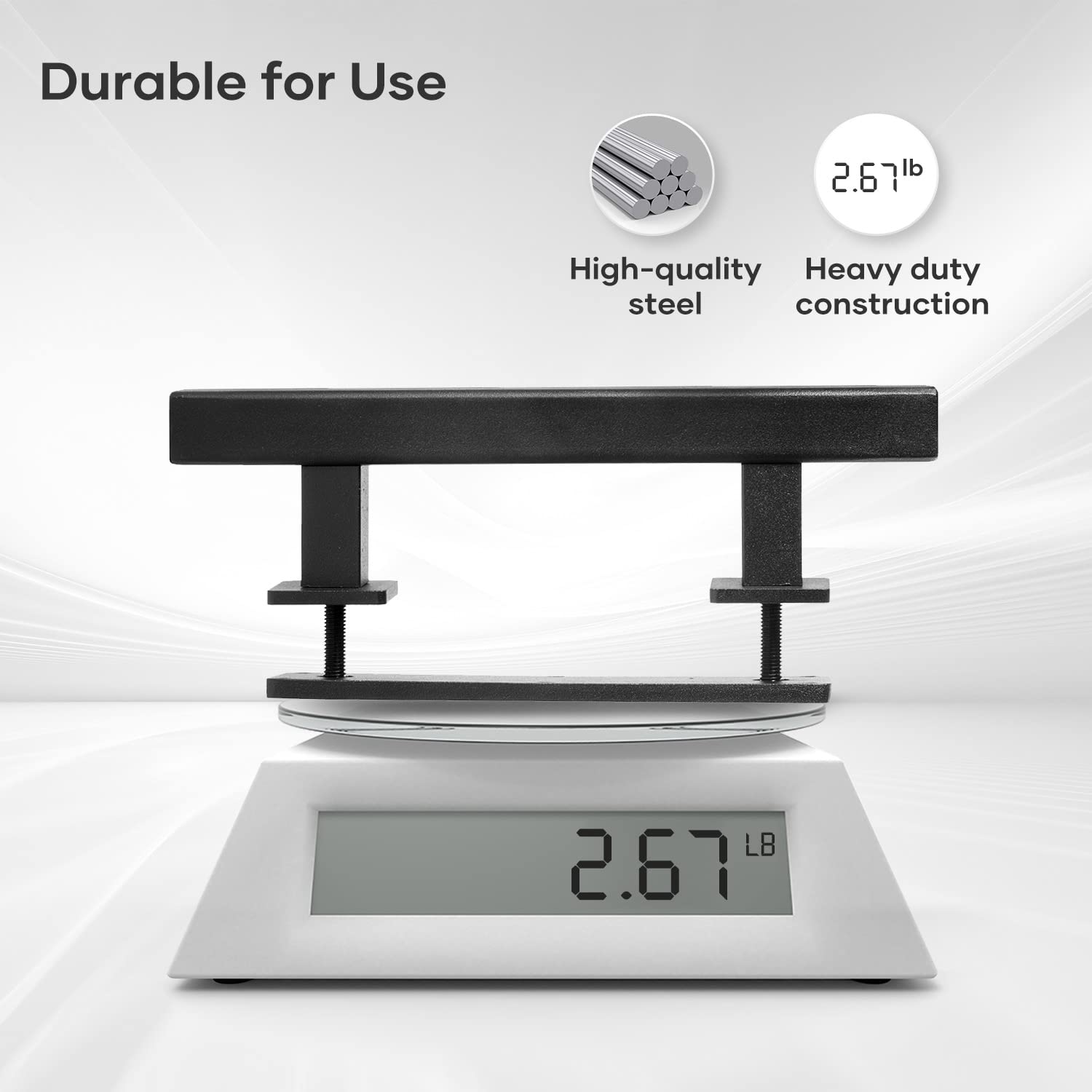 EaseLife matte black finish adds modern, durable style to any barn door.
