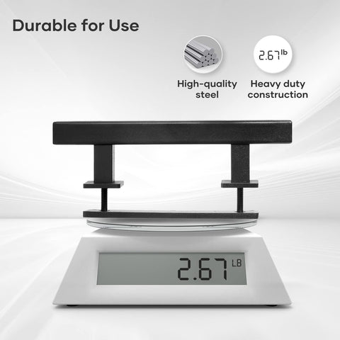 EaseLife matte black finish adds modern, durable style to any barn door.