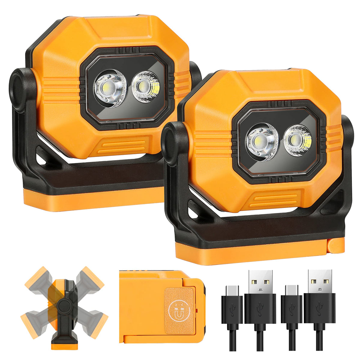 Easymaxx LED work light 1500LM for bright DIY tasks.