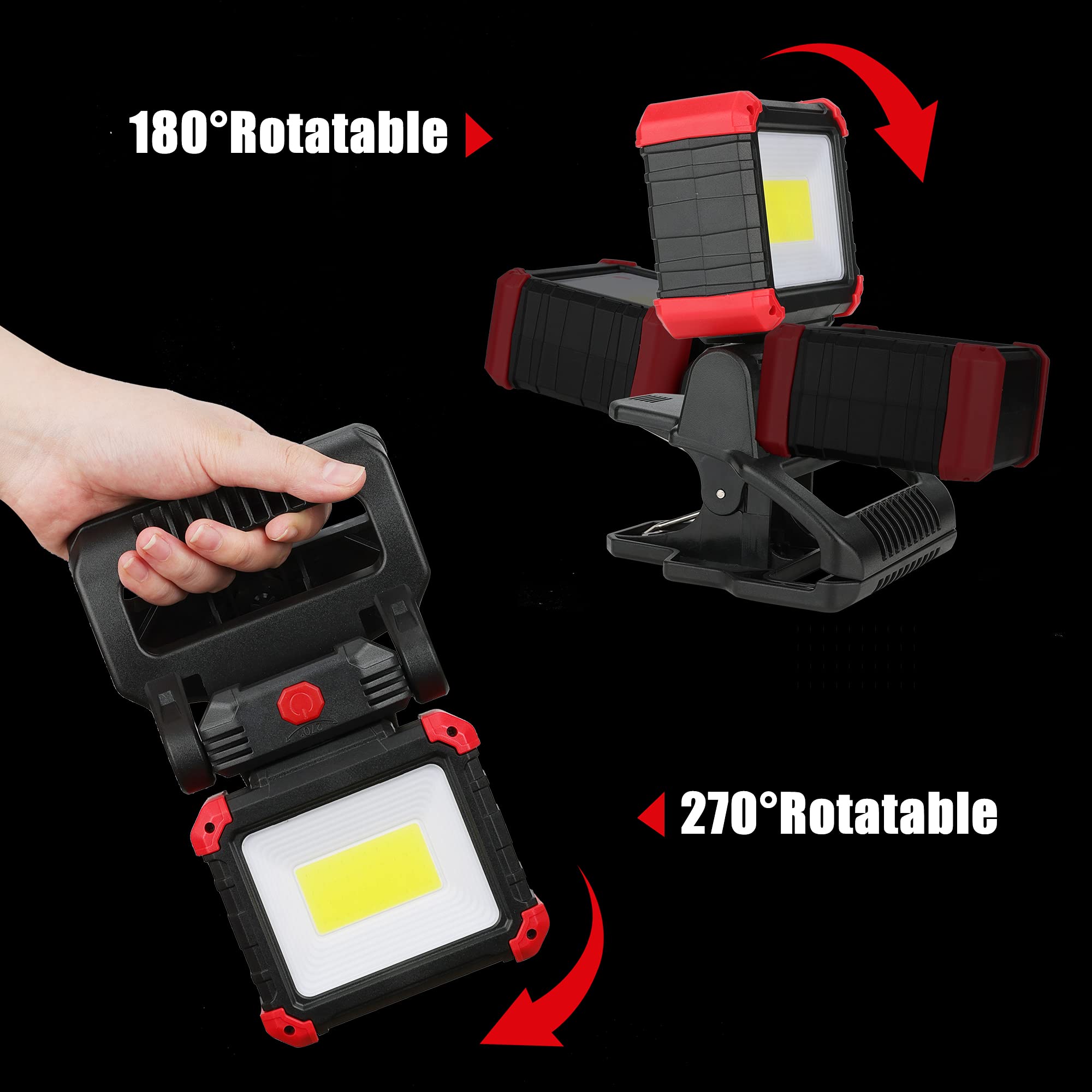 Easymaxx portable light ideal for boats and car repairs.