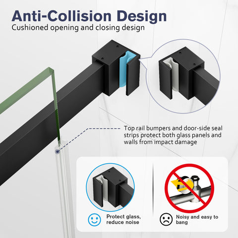 EASYWORC solid stainless steel roller ensures smooth, quiet sliding.