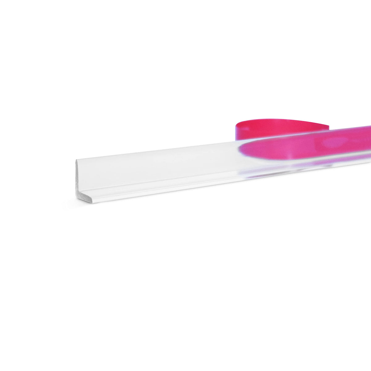 eatelle clear shower door seal left angle provides a snug seal for leakage control.