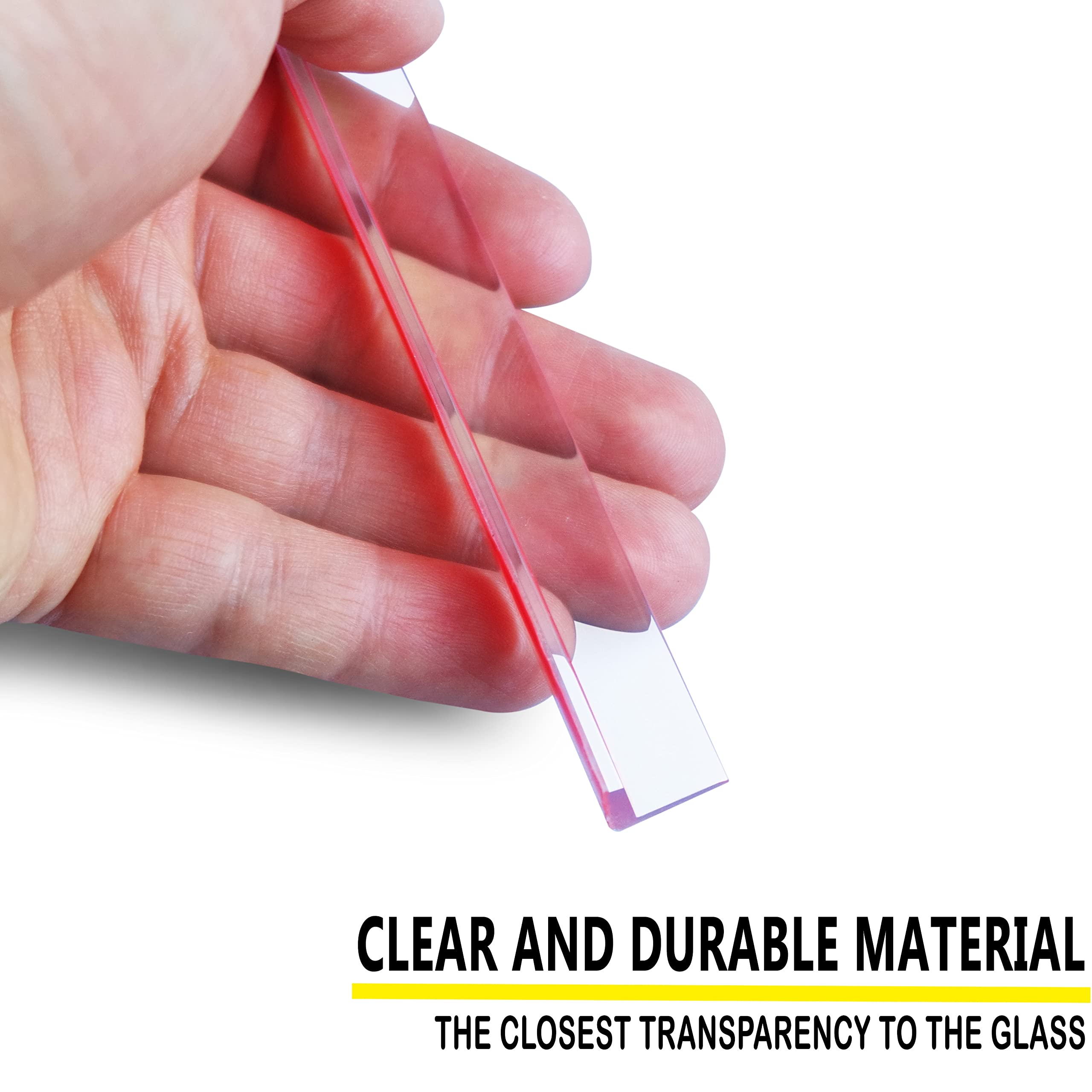 eatelle clear shower door seal right angle delivers tidy look while preventing water spray.