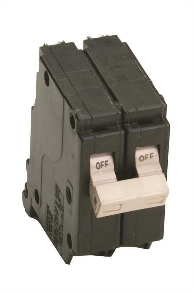 Eaton 100-amps plug-in 2-pole breaker for reliable home circuit protection.