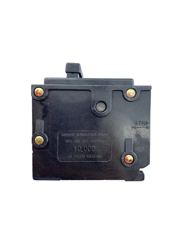 Eaton BR220 120/240V marking for correct electrical setup.