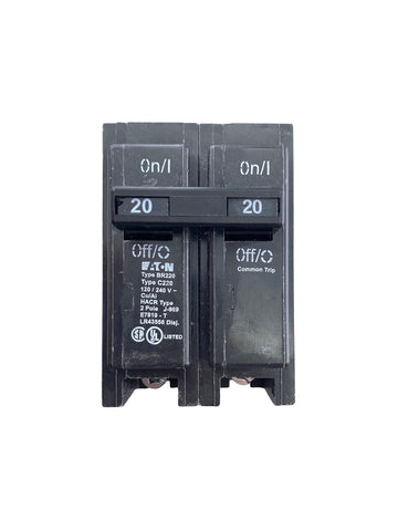 Eaton BR220 interchangeable with multiple legacy brands for easy replacement.