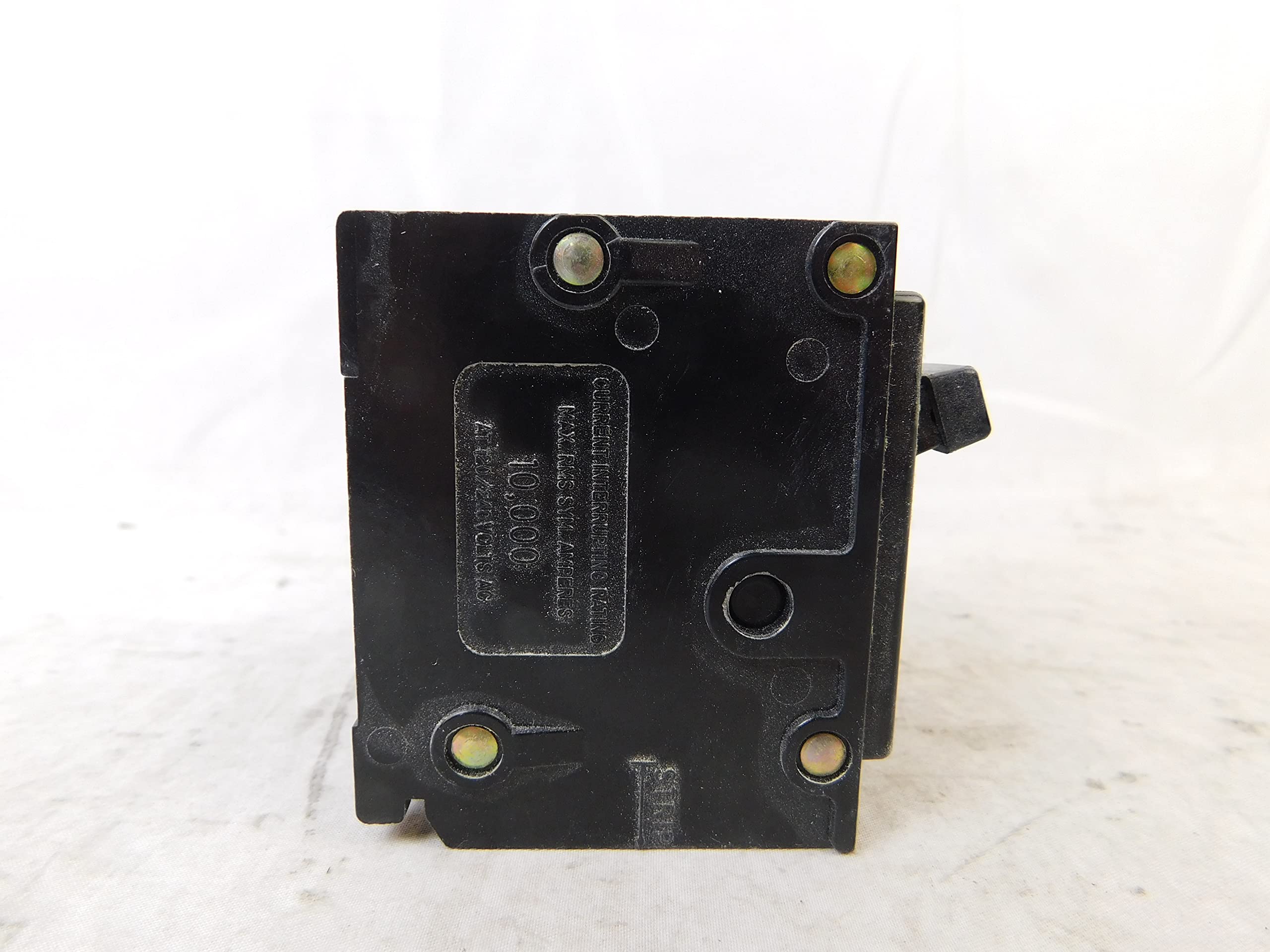 Eaton BR250 labeling and markings emphasize rating clarity for inspectors.