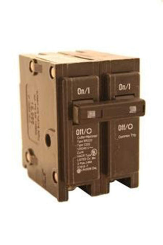 Eaton BR280 plug-on mount BR circuit breaker protects 120/240V panels from overload
