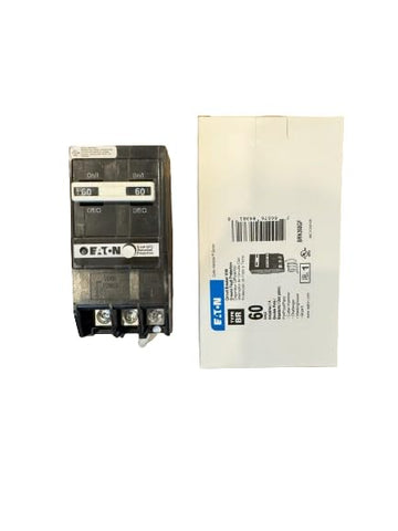 Eaton BRN260GF GFCI protection in a BR series panel for 120/240V circuits.