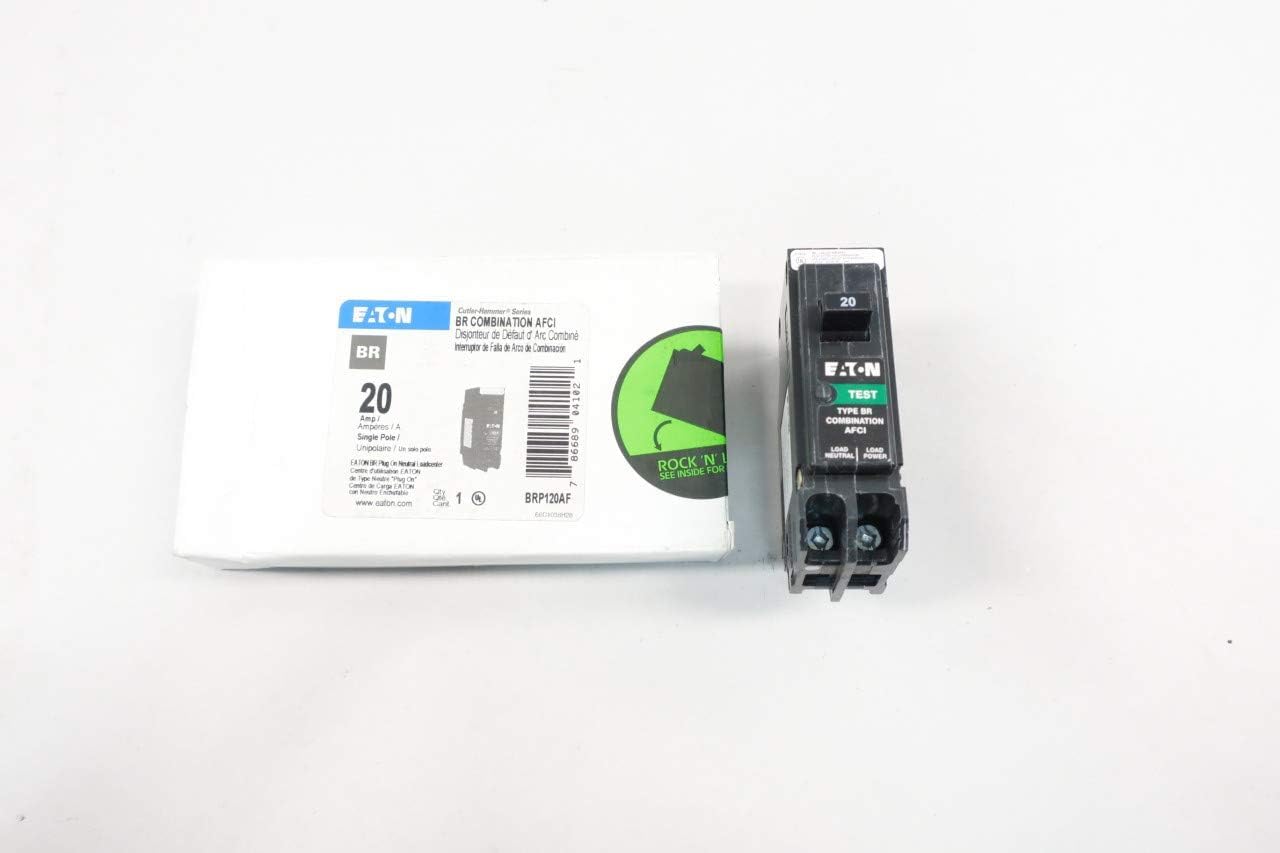 BRP120AF installed inside a Plug On Neutral panel for streamlined wiring.