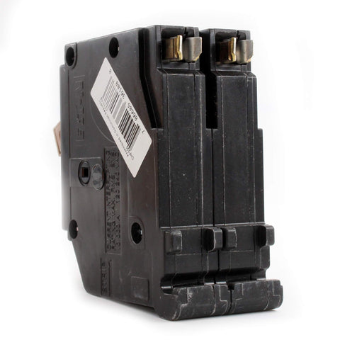 Eaton CHF220 20A DP circuit breaker packaging, ready for shipment and installation.
