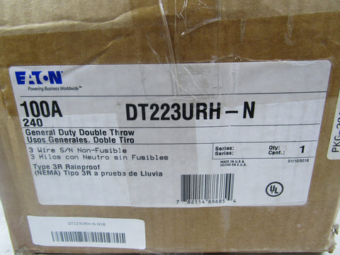 Eaton H-series shows visible on/off indication for quick status checks.