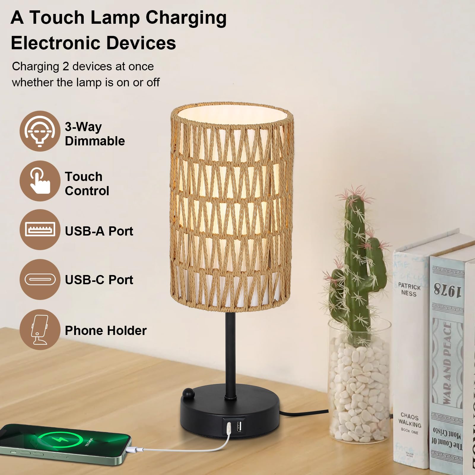 Eayaya three-way dimmable lighting for versatile tasks