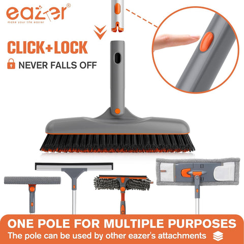 Eazer secure plug design prevents head detachment during cleaning.