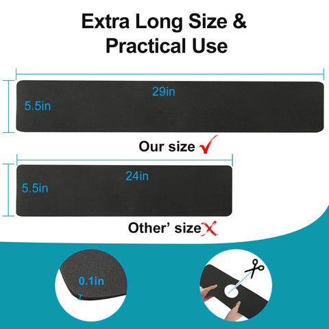 EazziSwitch soft non-slip underside protects delicate surfaces while staying in place.