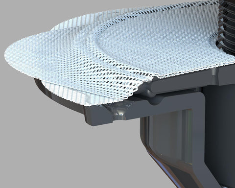 Ebbe E4024 compatible with E-Series grates for customizable finishes.