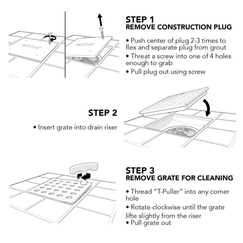Ebbe E4404 2-inch drain compatibility with standard Ebbe systems