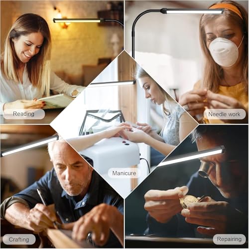 EBEST eyelash lamp features a flexible neck for 360-degree light direction.