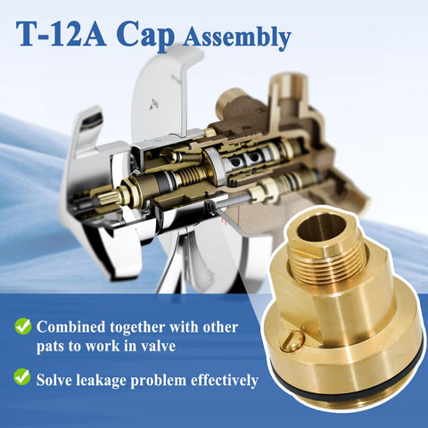 Ebrmeiwo T-16 o-ring seals brass valve kit connections.