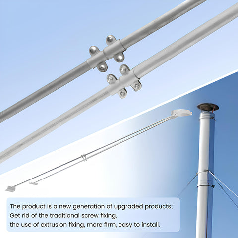 Ebusin galvanized steel construction withstands rain, snow, and wear