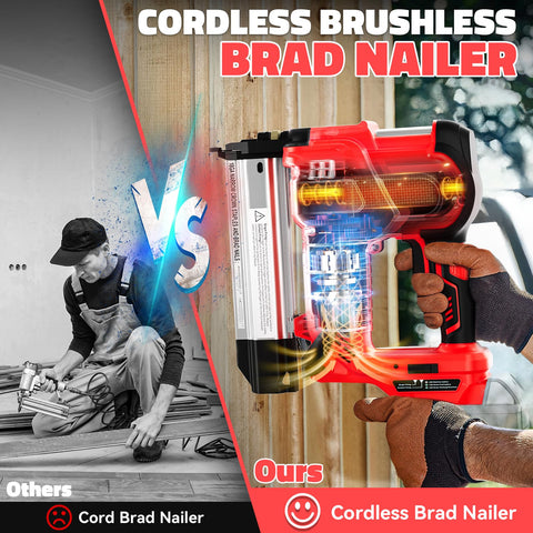 Ecarke cordless nail gun suited for framing and furniture repair.