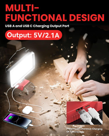 Ecarke light highlights overload/overcurrent/overheating/low-voltage protection
