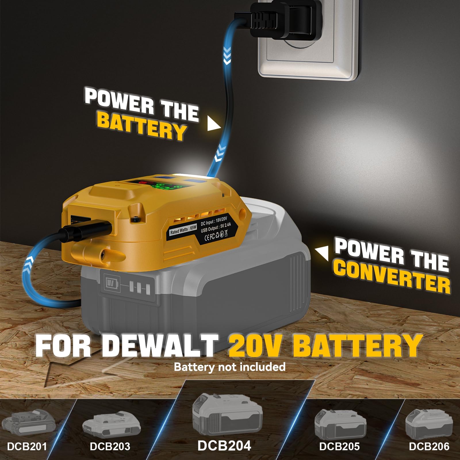 Ecarke portable energy on job sites enables cordless operation.