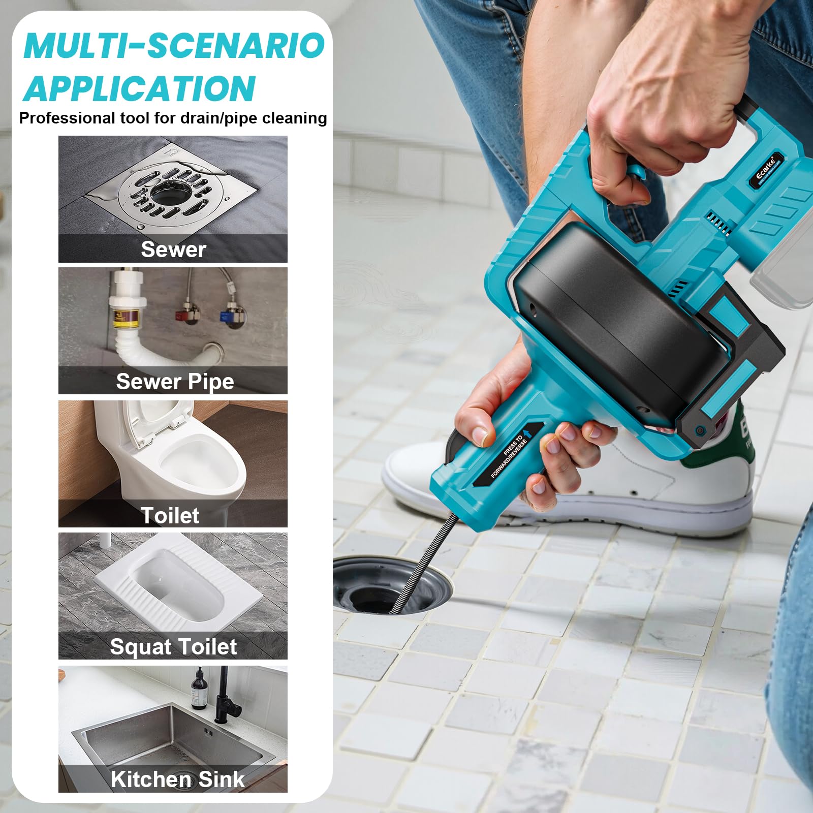 Ecarke safety note near ceramic fixtures to prevent scratches